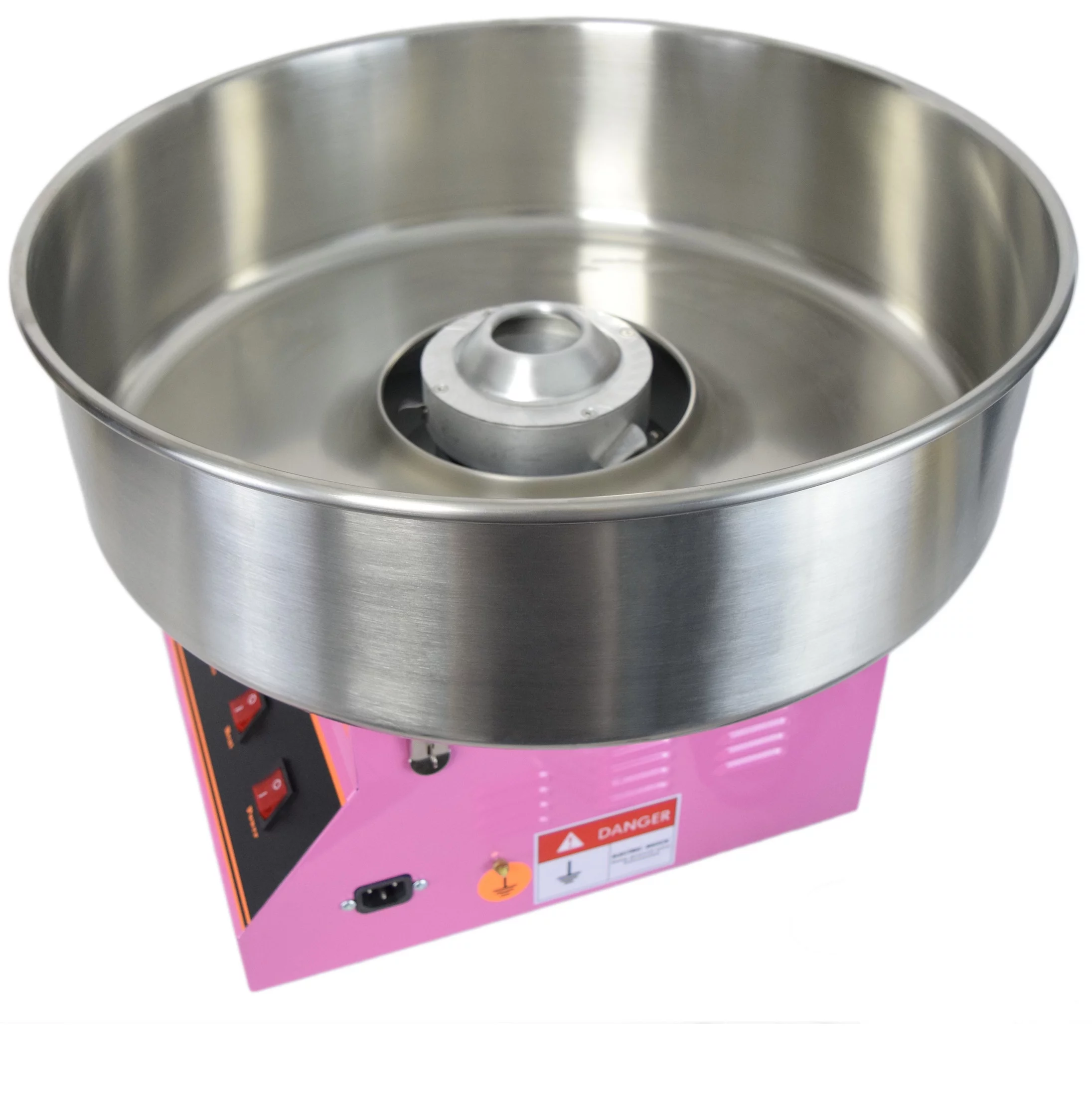 Electric Commercial Cotton Candy Machine / Floss Maker Pink VIVO CANDY-V001