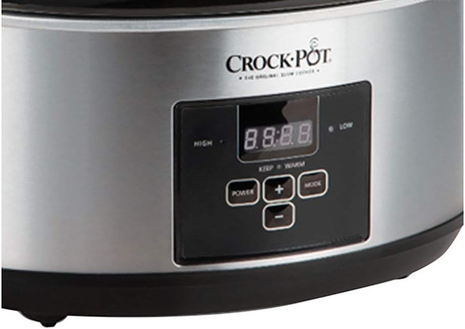 Crock-Pot Programmable Cook & Carry 7 Quart Slow Cooker