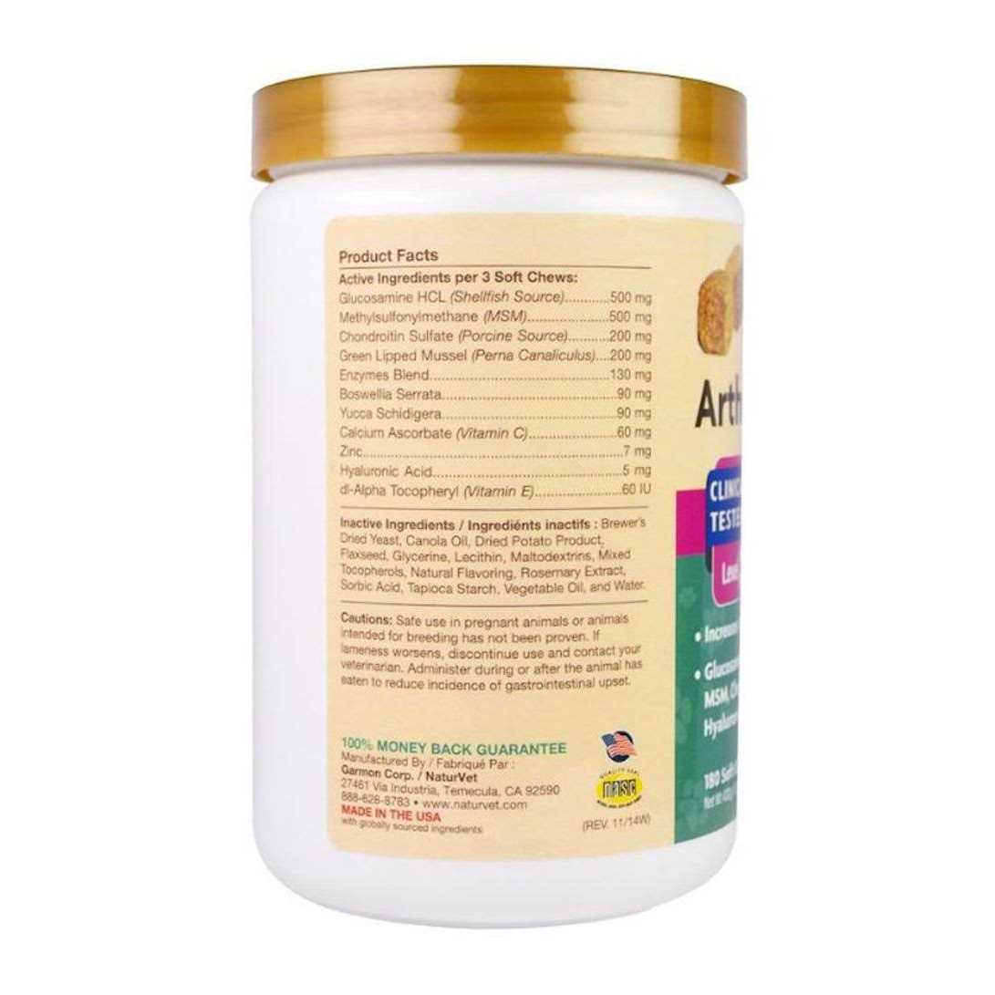 NaturVet ArthriSoothe Gold Advanced Care Soft Chews - Pet Supplies online store