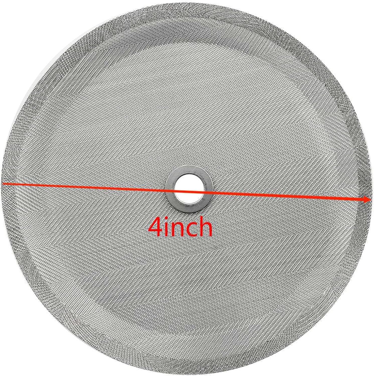 French Press Filter Replacement (2-pack) Food Grade 304 Stainless Steel | Cafecito French Press Filter Screen Stainless Steel Wire Mesh | French Press 8-Cup Filter Replacement