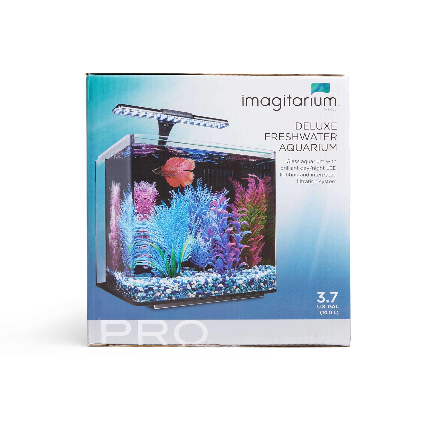 Imagitarium Pro Delux Freshwater Aquarium 3.7-gallon - Pet Supplies online store