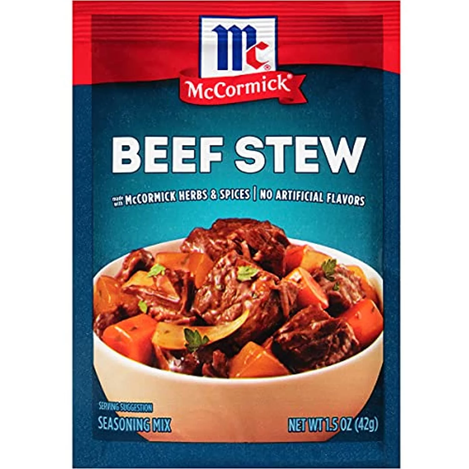 Mccormick Beef Stew Seasoning Mix, 1.5 Oz (Pack Of 12)