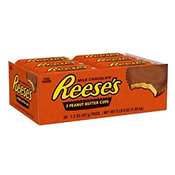 Reese's Peanut Butter Cups (1.5 Ounce, 36 Count)