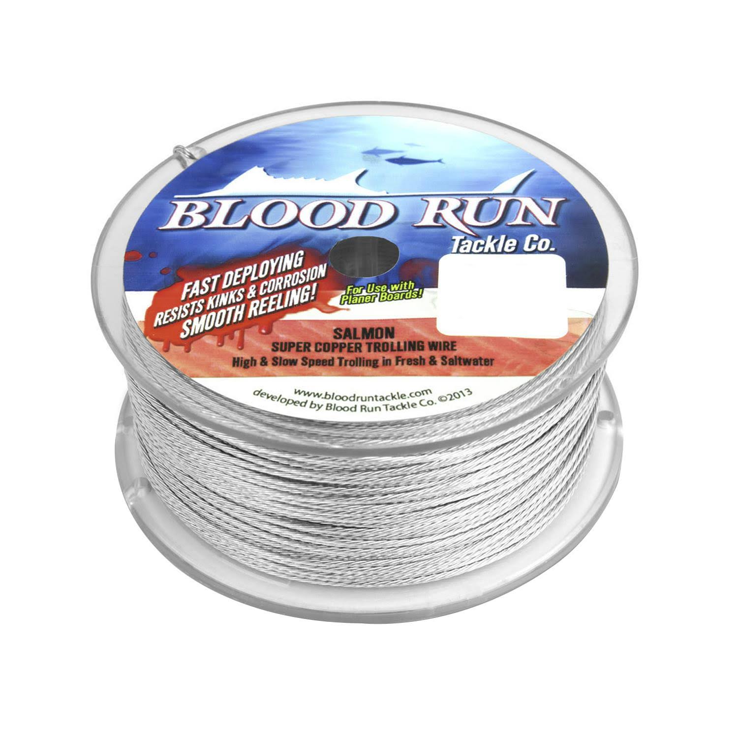 Blood Run Tackle Copper Fishing Line 1000& 45lb