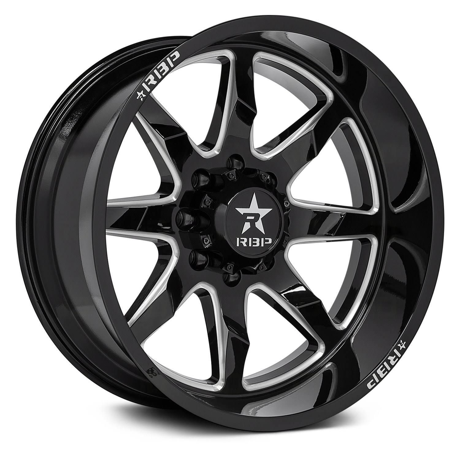 Nissan Titan RBP Milled Gloss Black Saharan 81R Wheel