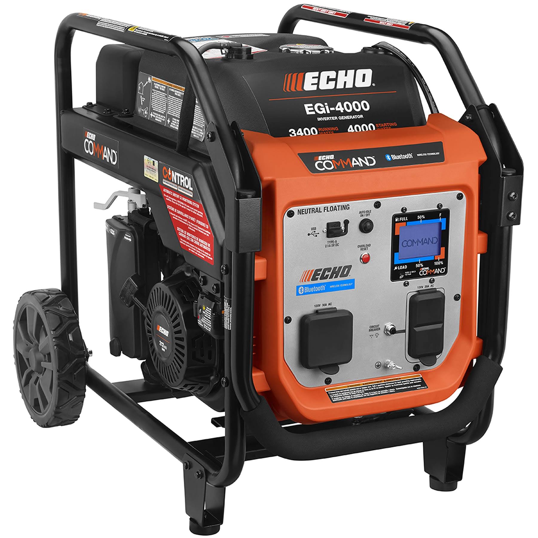 Echo EGi-4000 4000 Watt Inverter Generator w/ Bluetooth