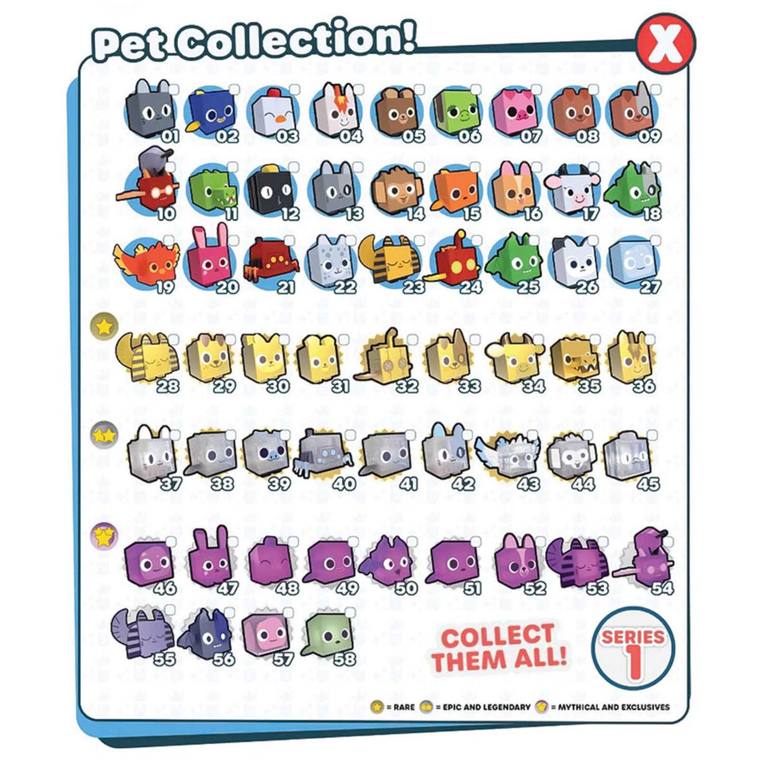 Pet Simulator X Blue Iridescence Cat Collector Bundle - Pet Supplies online store