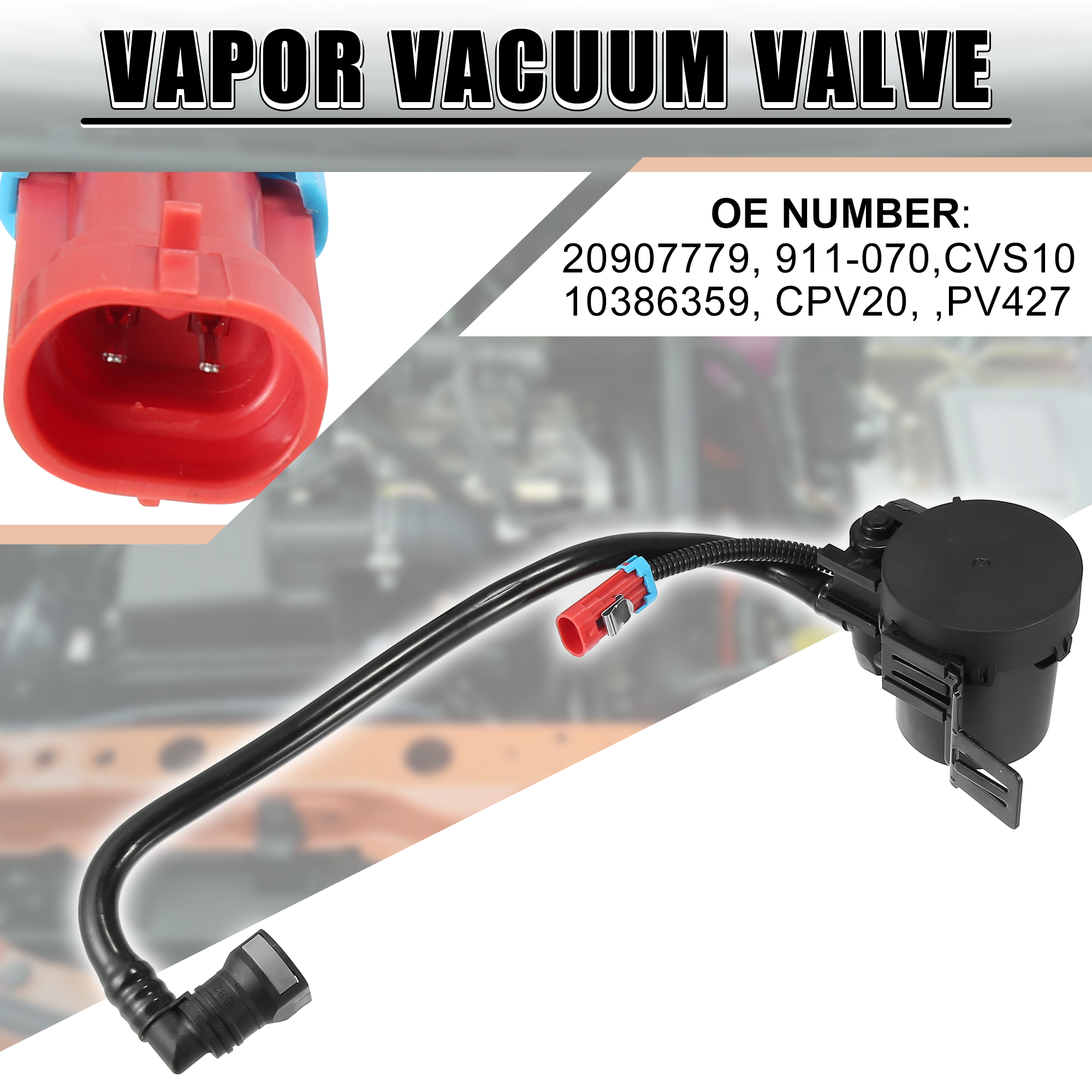 Vapor Canister Vacuum Solenoid Purge Intake Manifold Runner Valve for Chevy Colorado 2004-2012 for GMC Canyon 20907779
