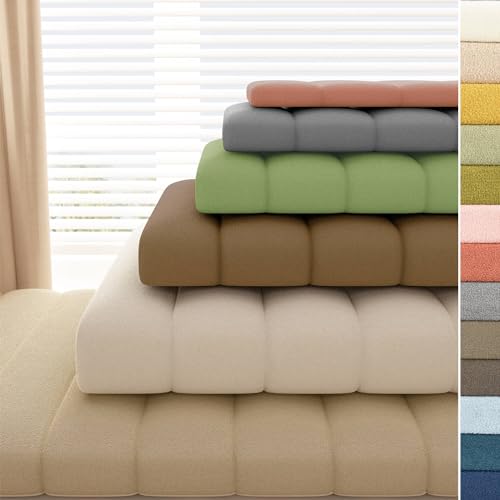 Custom Bay Window Seat Cushions Indoor, Upgraded Waterproof Anti-Cat Scratch Bench Cushions for Indoor Furniture, Thickened Foam Cushion