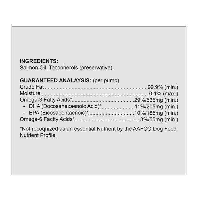 Wild Alaskan Salmon Oil Based Omega 3 Dog Food Supplement - Pet Supplies online store