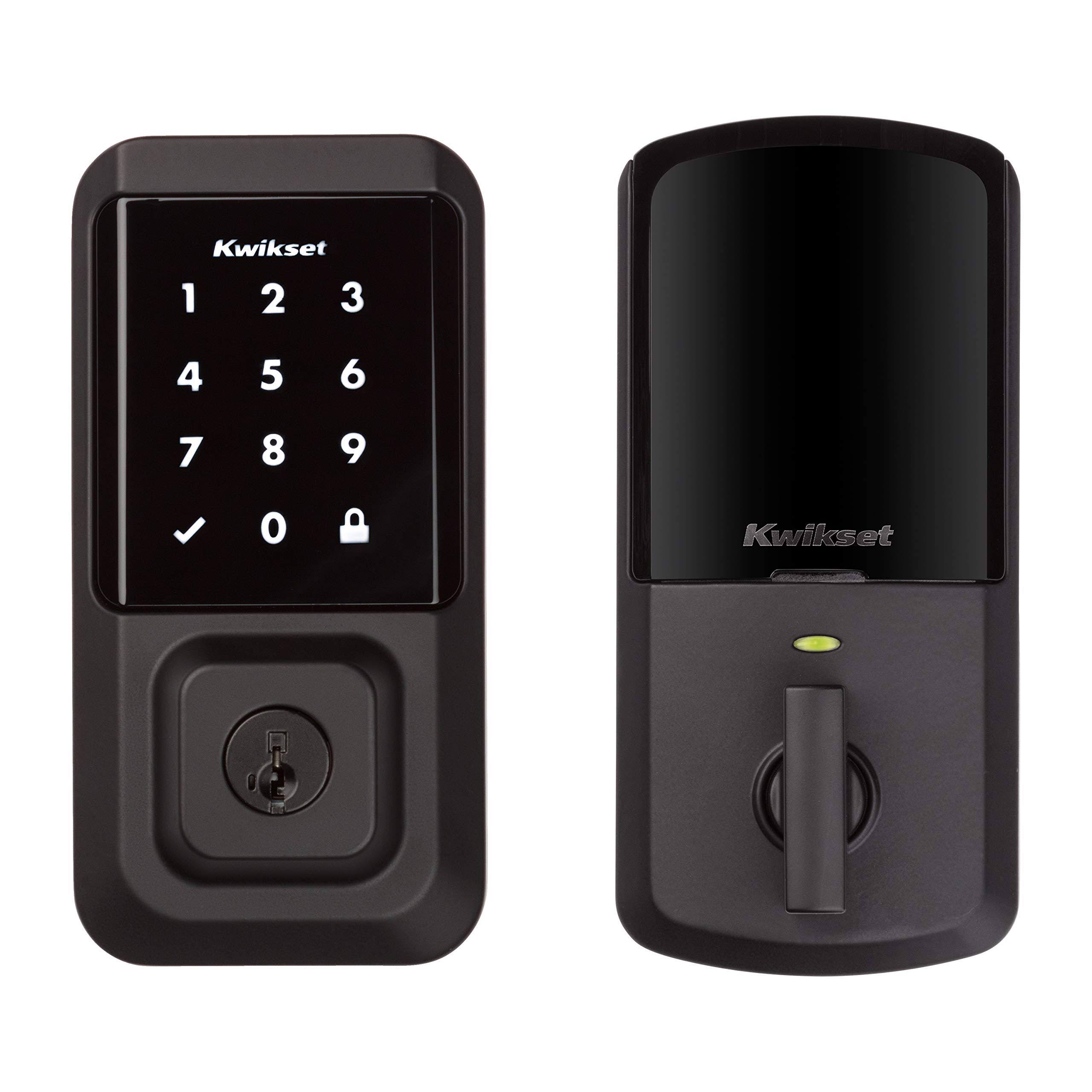 Kwikset Halo Touchscreen Wi-Fi Smart Lock Iron Black