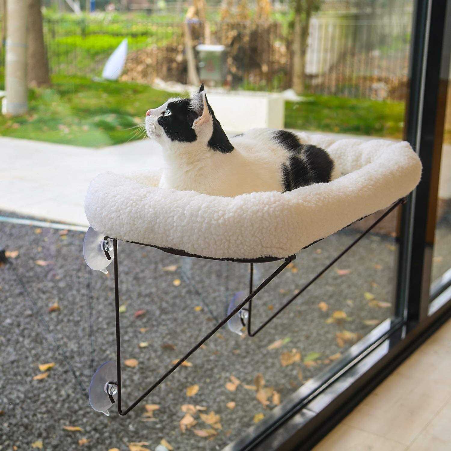 Zakkart Cat Window Perch 100% Metal Supported from Below - Pet Supplies online store