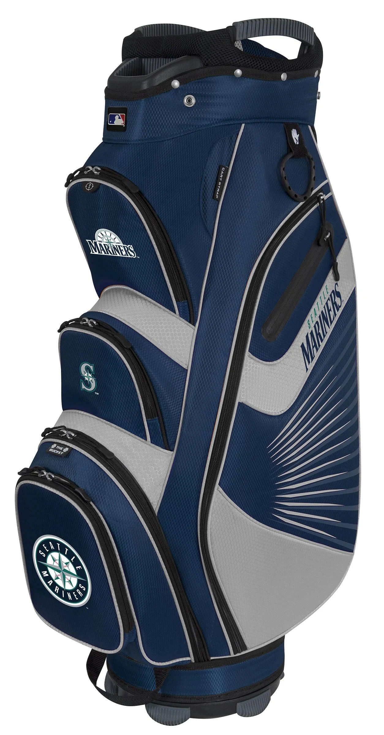 Seattle Mariners Bucket II Cooler Cart Golf Bag