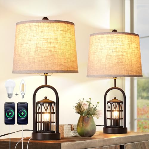 Farmhouse Table Lamp, 23