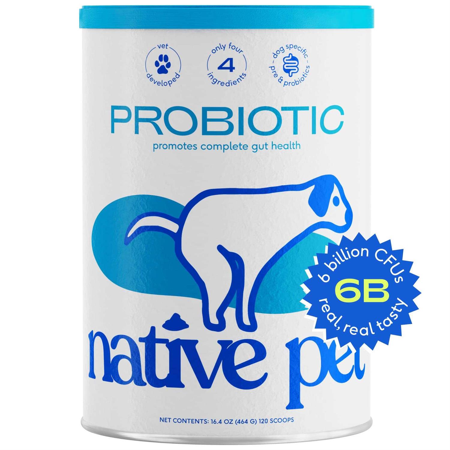 Native Pet Probiotic Powder Supplement for Dogs - Pet Supplies online store