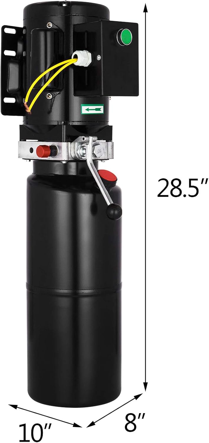 VEVOR Hydraulic Power Unit Auto Car Lift 3HP Hydraulic Pump Power Unit 220V 60HZ Car Lift Hydraulic Pumps Single Phase