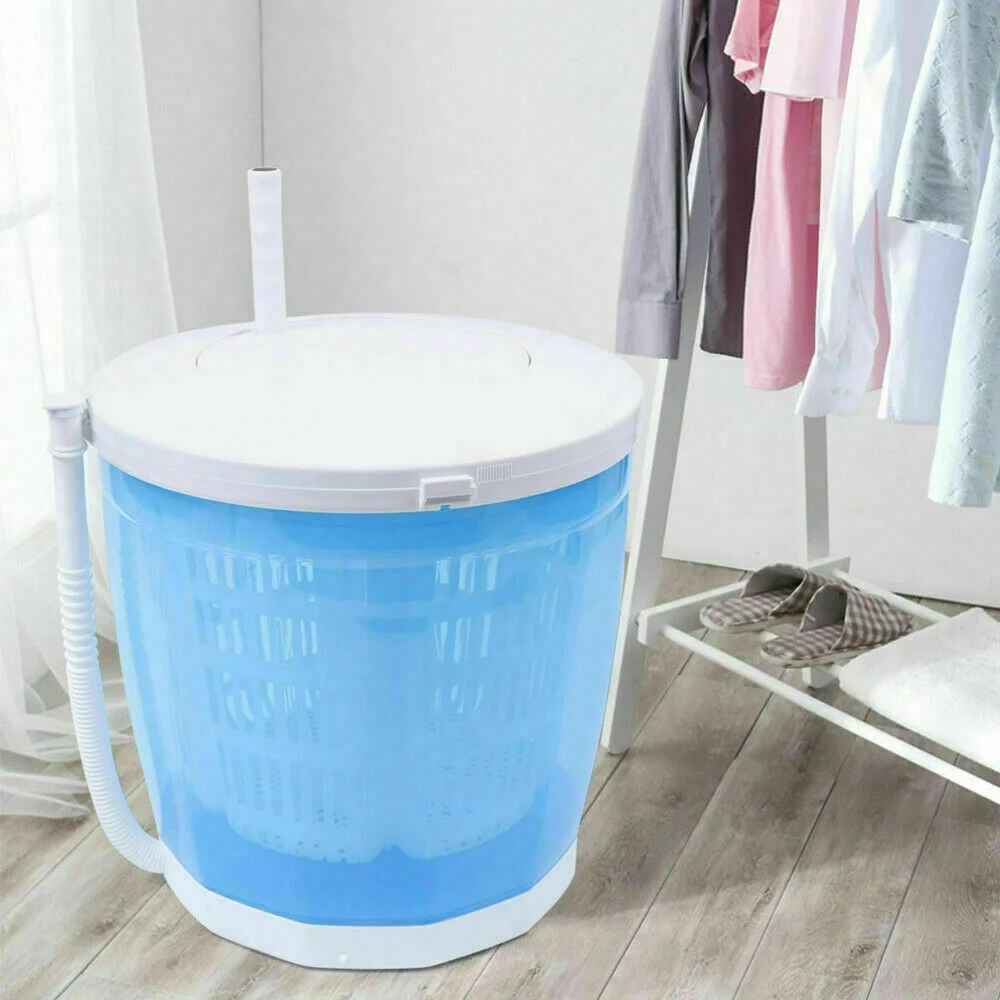 CNCEST Portable Mini Washer ABS shell Manual Washer +Spin Dryer Combo