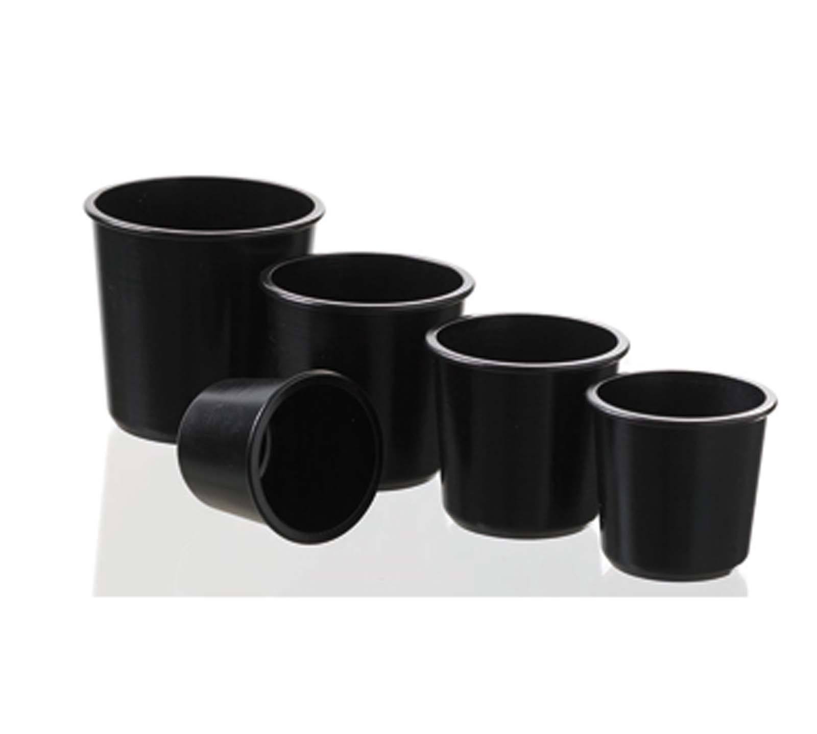 Exoglass Round Baba Mold. Pack of 6 (Matfer Bourgeat)