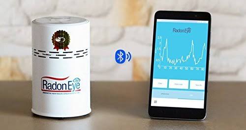 Radon Eye RD200 Smart Radon Monitor Detector for Home Owners Testing, Smartphone