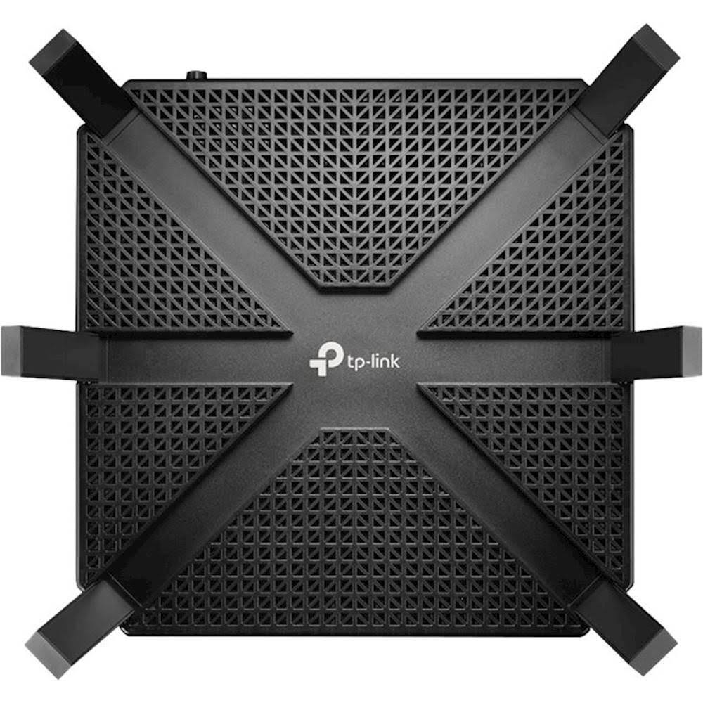 TP-Link - Archer AC4000 Tri-Band Wi-Fi 5 Router - Black