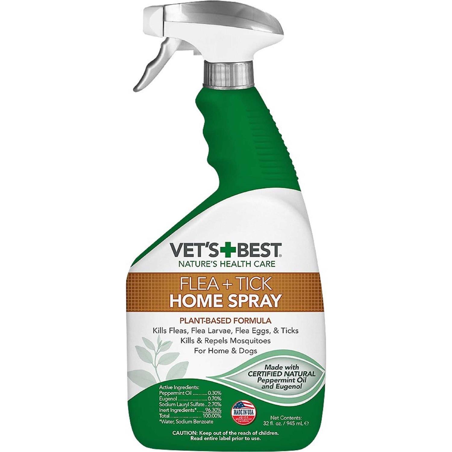 Vet's Best Flea Tick Home Spray - Pet Supplies online store