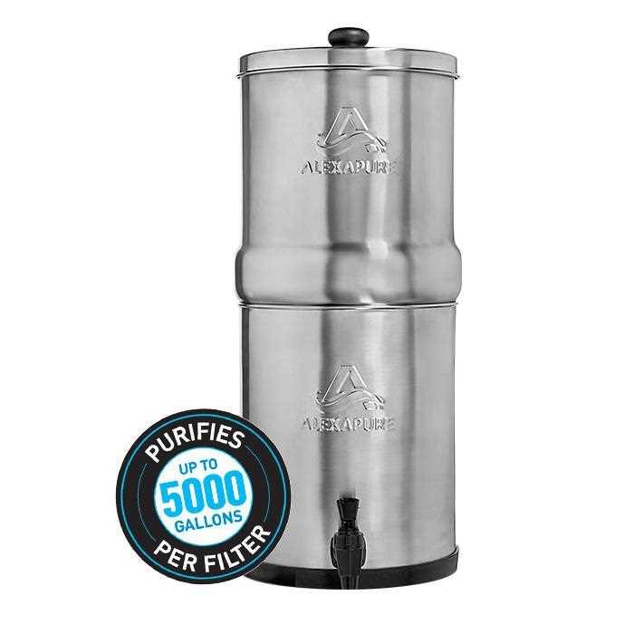 Alexapure Pro Water Filtration System | Camping Survival - Sports Supplies Online Store