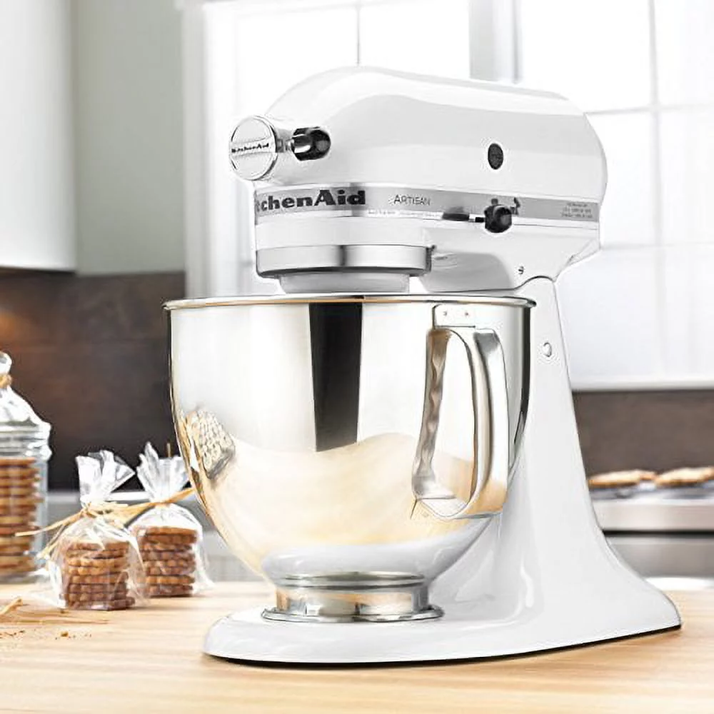 KitchenAid KSM150PSWH  5-Qt. Stand Mixer - White (Used)