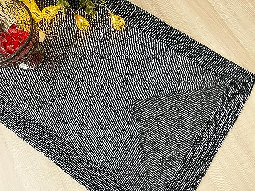 Floral Spring Beaded Table Runner, Handmade Beaded Table Runners 13x36 inches, Multicolour