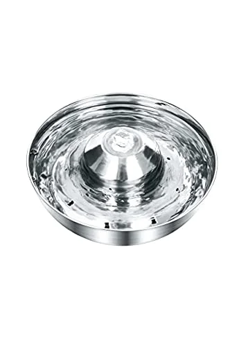 CHARMI Cat Water Fountain - Dog Water Bowl Dispenser, Stainless Steel, Automatic Pet Water Fountain 2L / 67OZ Capacity Hygienic Water Filtration