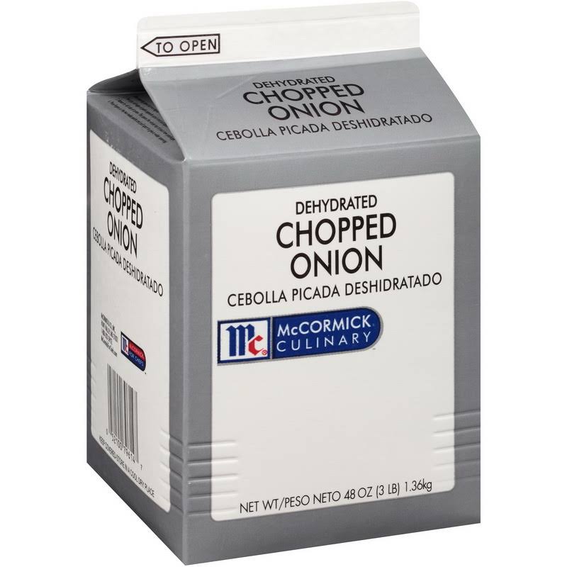 Mccormick Dehydrated Chopped Onion - 3 lb | Warehouse 115