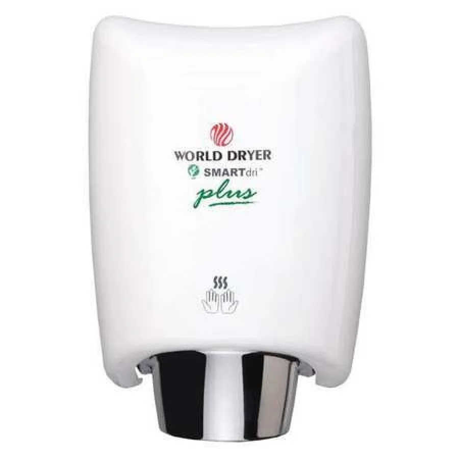 SMARTDRI PLUS K4-974P2 Hand Dryer,208-240V,Aluminum,White