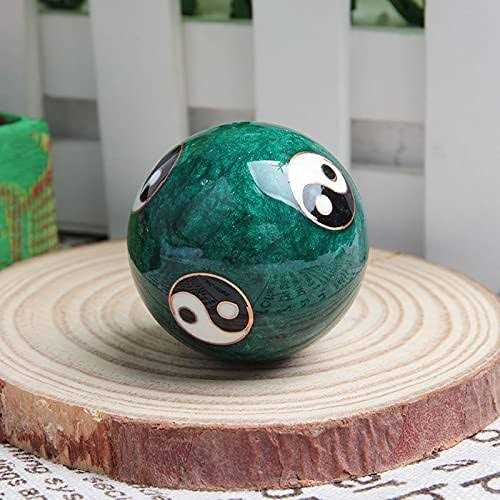 Acxico 2pcs Chinese Health Exercise Stress Baoding Balls Relaxation Therapy Yin Yang - Sports Supplies Online Store