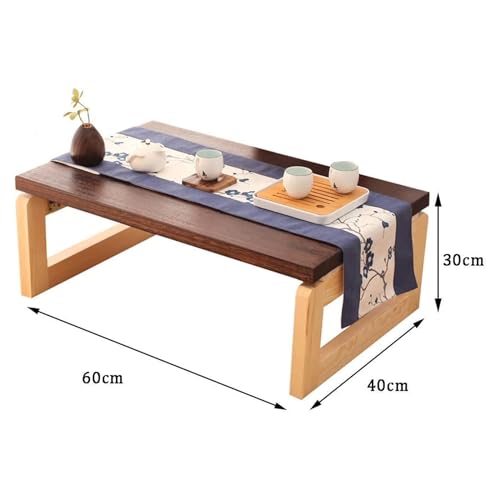 Floor Table Desk Folding Floor Tables Household Tea Table Balcony Low Table Tatami Living Room Coffee Table for Living Room Sitting Room Home Easy to Move