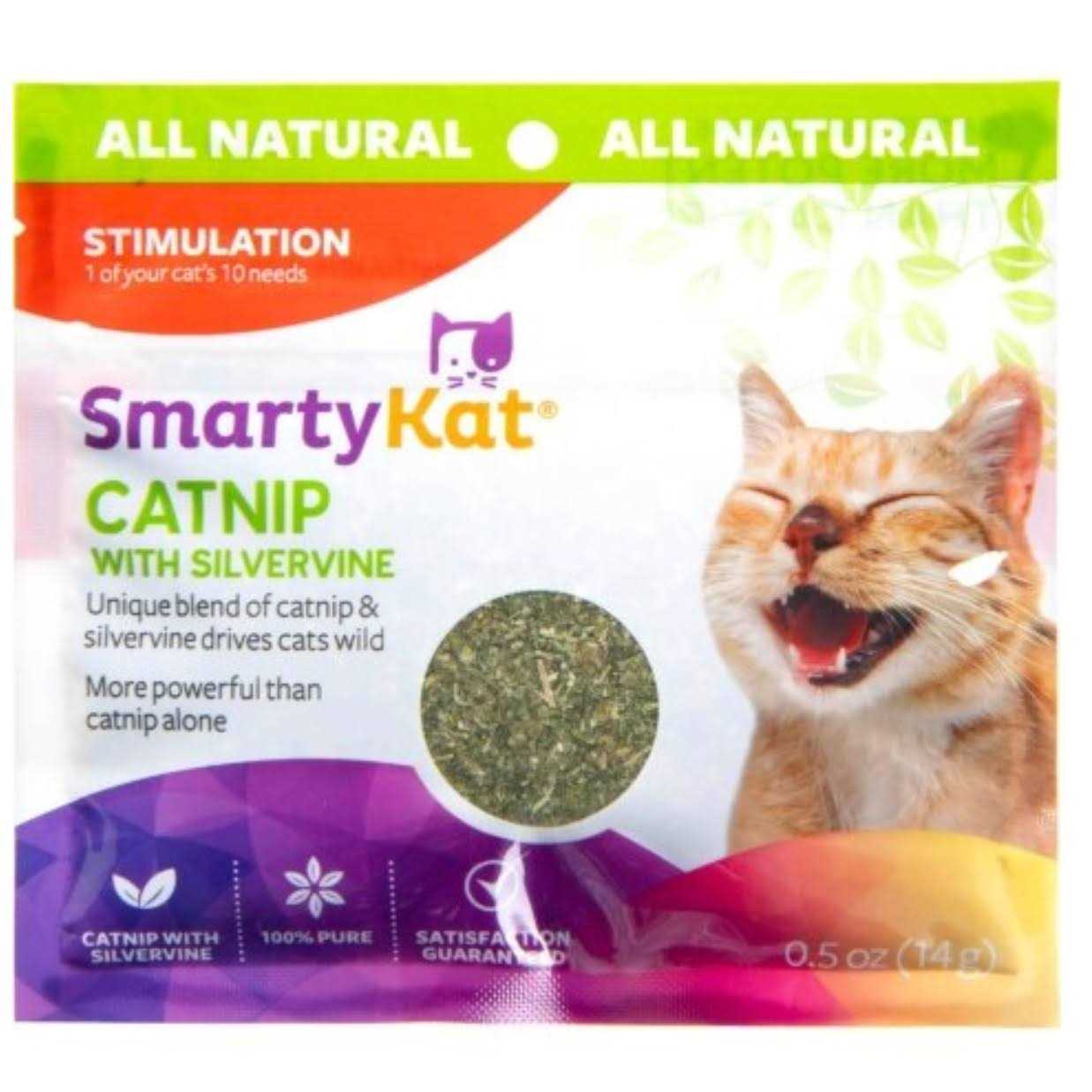 SmartyKat Catnip with Silvervine - Pet Supplies online store