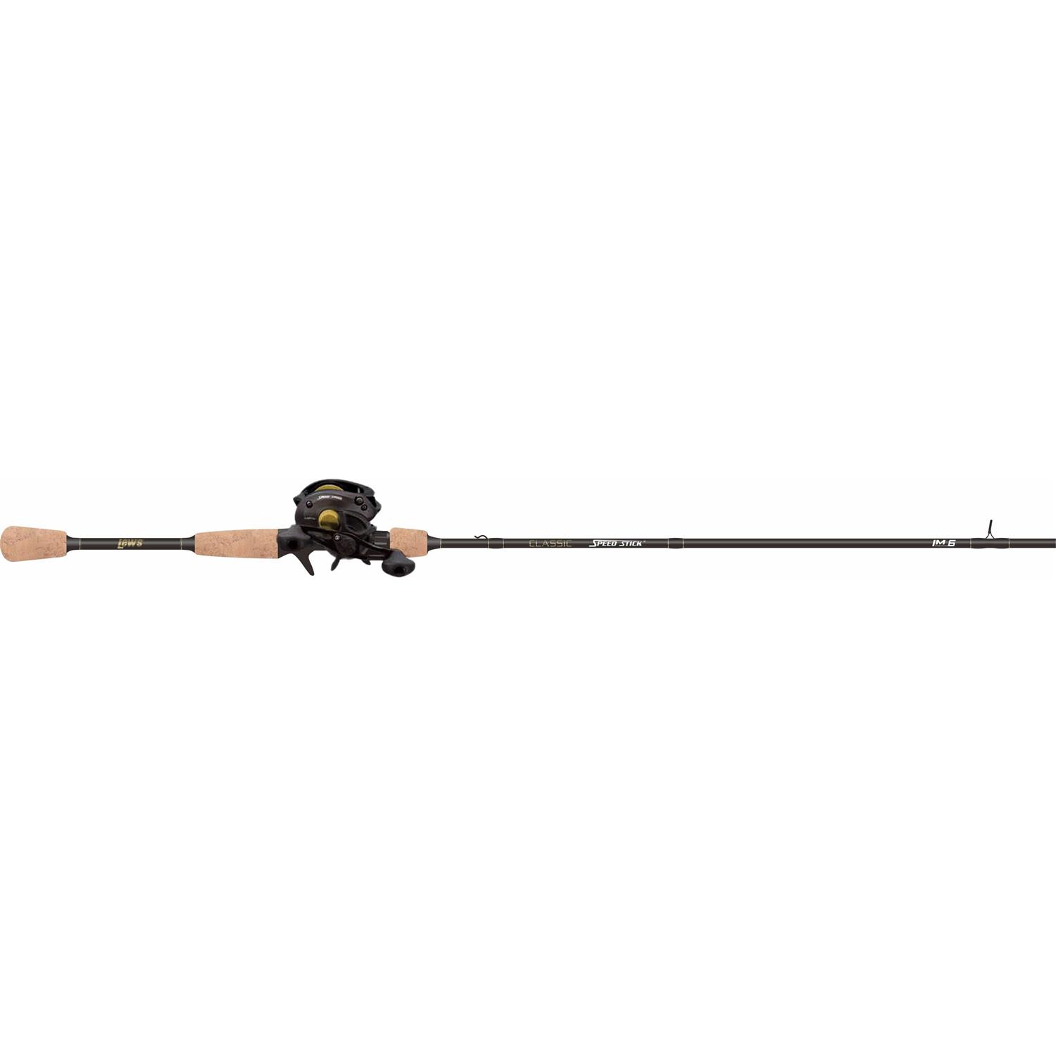Lews Classic Black Speed Spool Baitcast Reel and Fishing Rod Combo - Sports Supplies Online Store