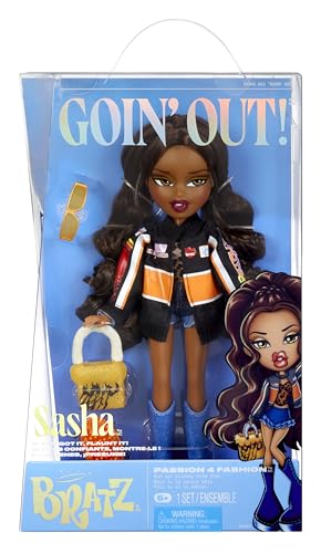 Bratz Goin’ Out! Sasha Fashion Doll with Accessories