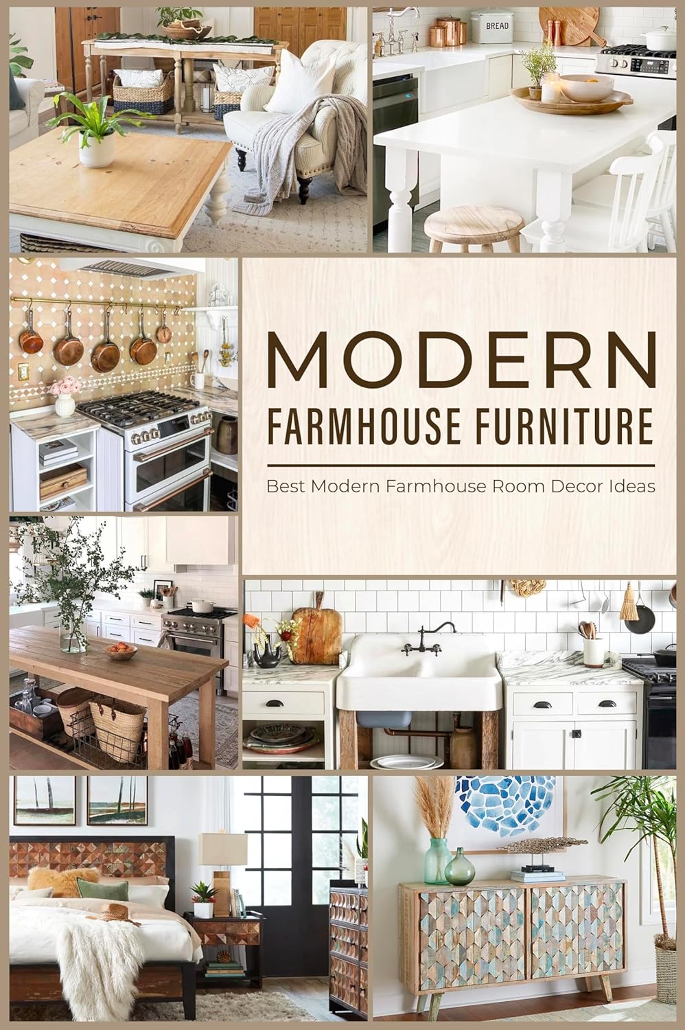 Modern Farmhouse Furniture: Best Modern Farmhouse Room Decor Ideas: Farmhouse Rooms That Will Make You Feel Cozy
