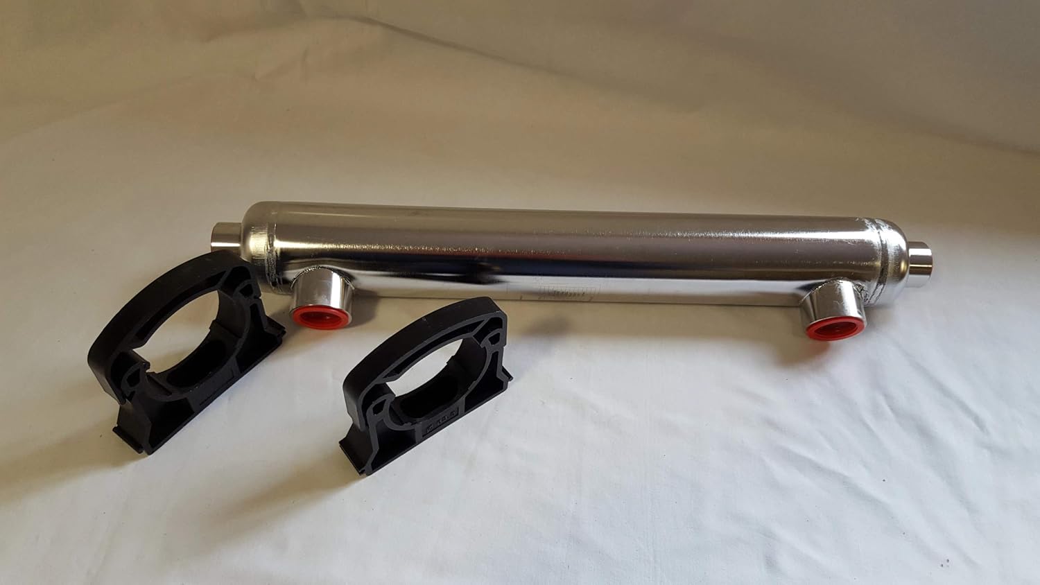 1,200,000 BTU Stainless Steel Tube & Shell Heat Exchanger for Pools/Spas ss