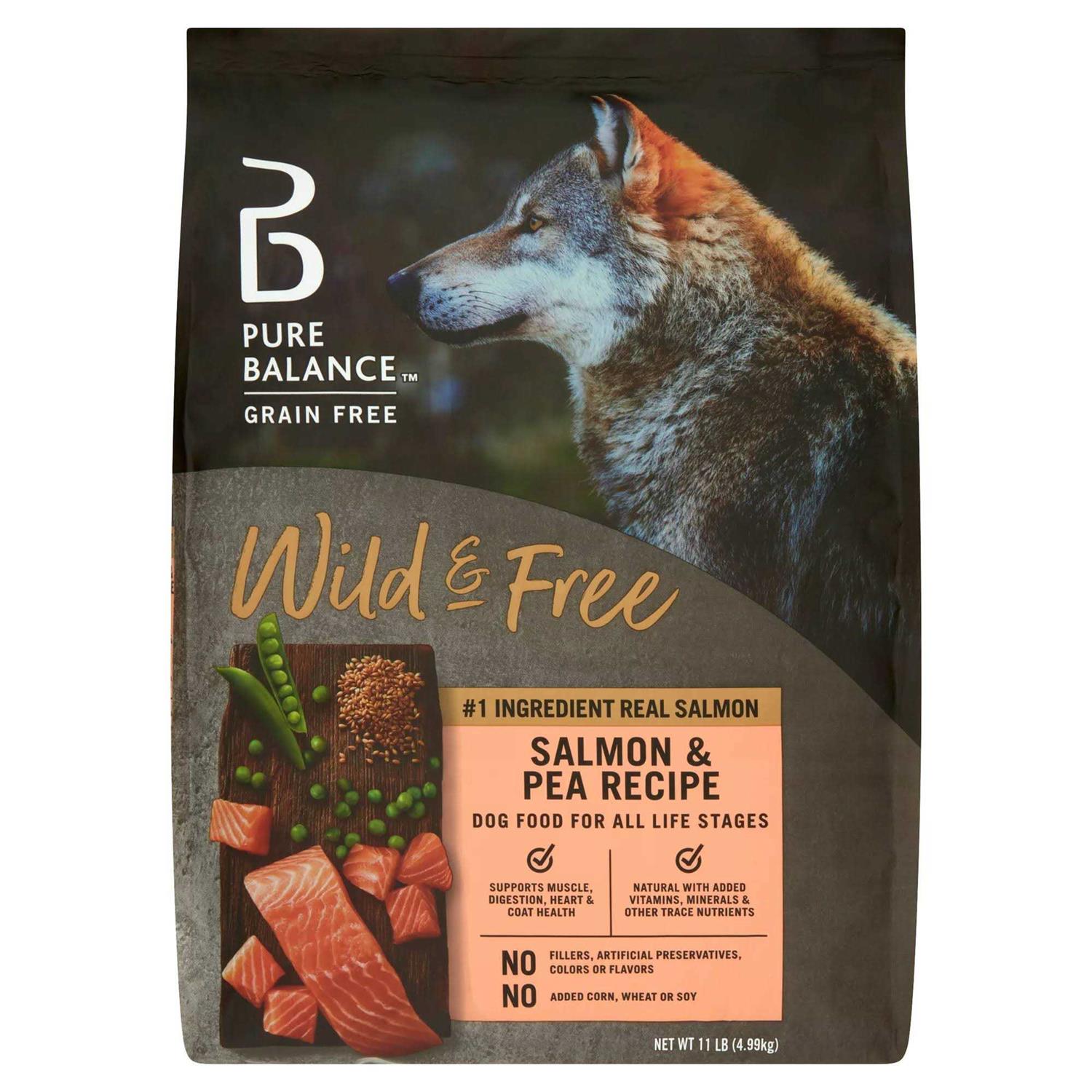 Pure Balance Wild & Free Salmon & Pea Recipe Dry Dog Food - Pet Supplies online store