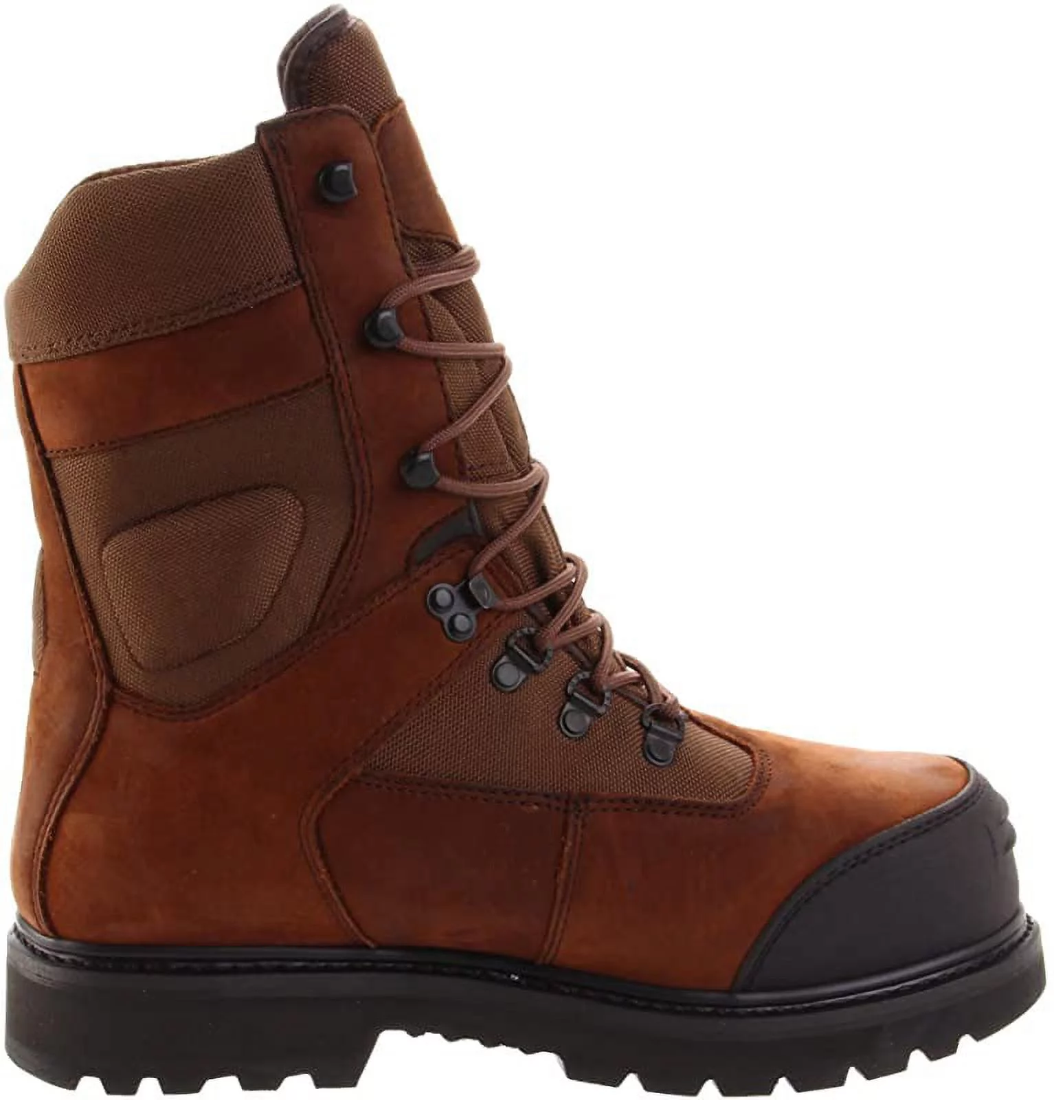 Wolverine Men's Big Sky Gore 8 Boot, Brown/Maxi Brown, 12 4E(XW) US
