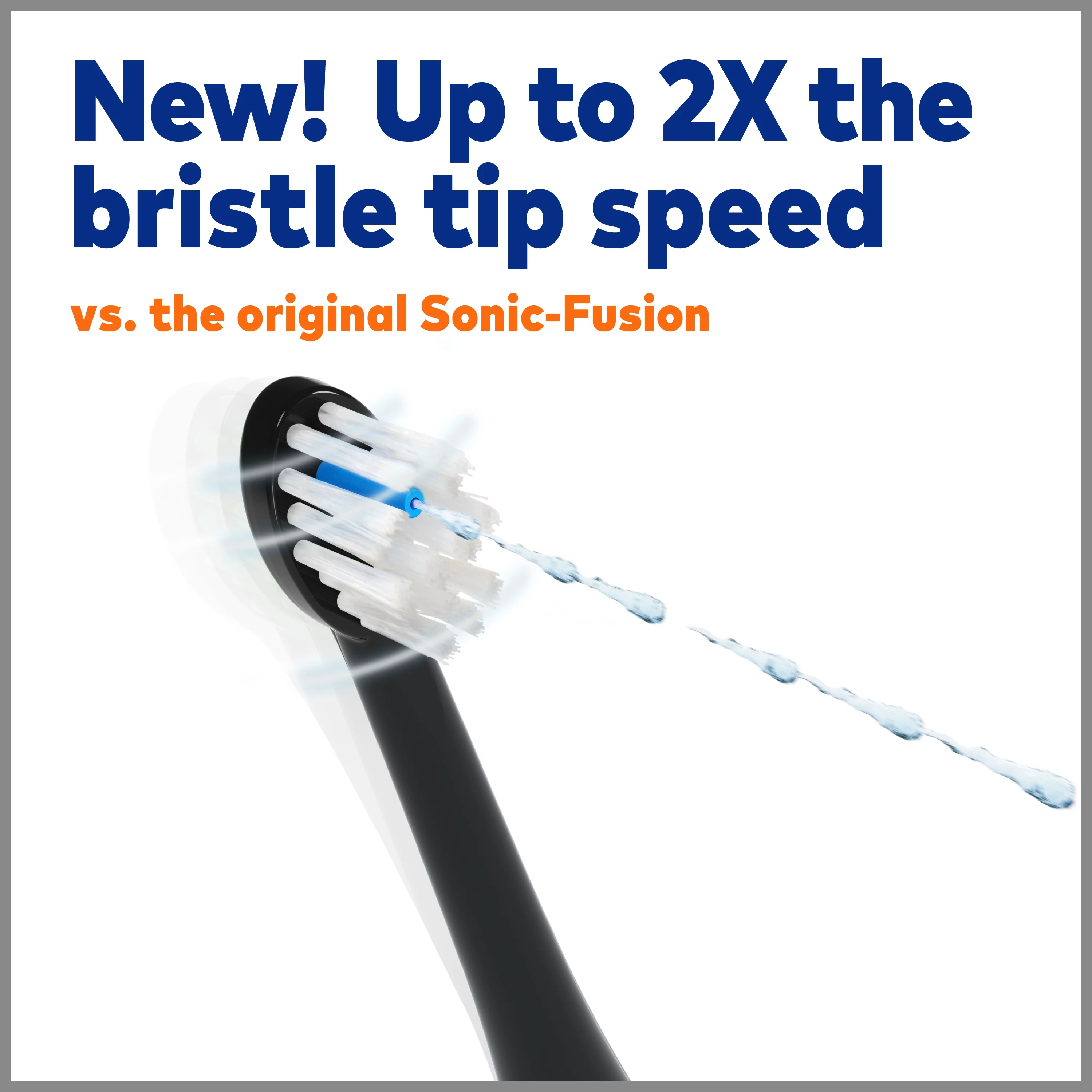 Waterpik Sonic-Fusion 2.0 Flossing Toothbrush, Electric Toothbrush & Water Flosser Combo, Black