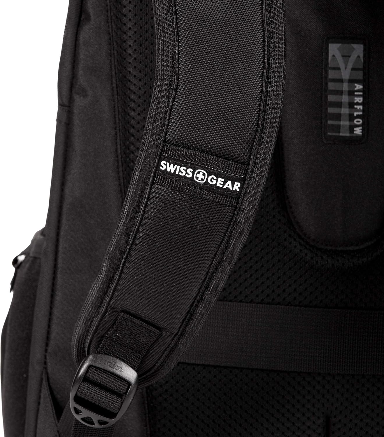 SwissGear 5698 Laptop Backpack, Black, 17-Inch