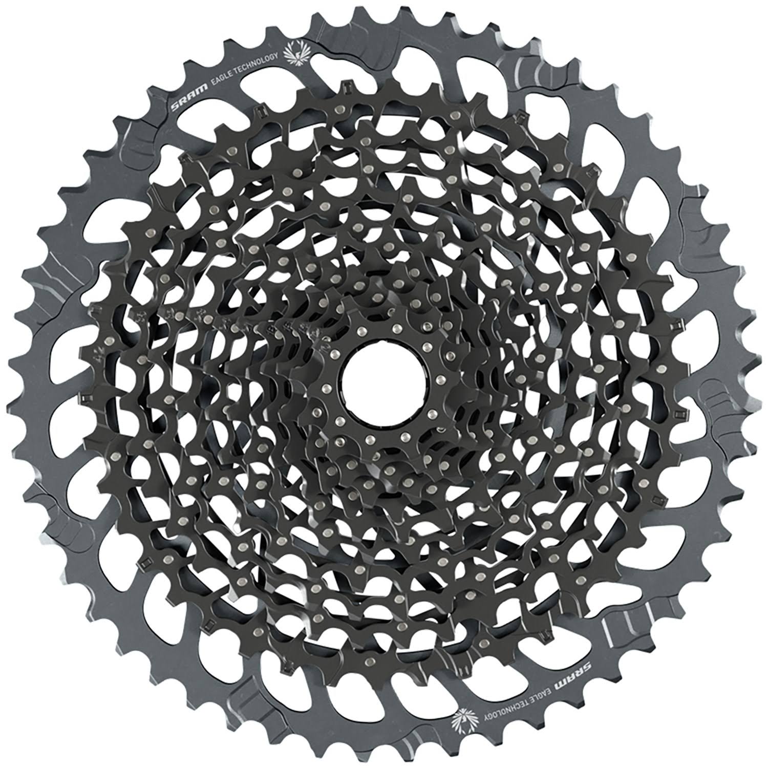 SRAM, GX Eagle XG-1275, Cassette, Speed: 12, 10-52t, Black