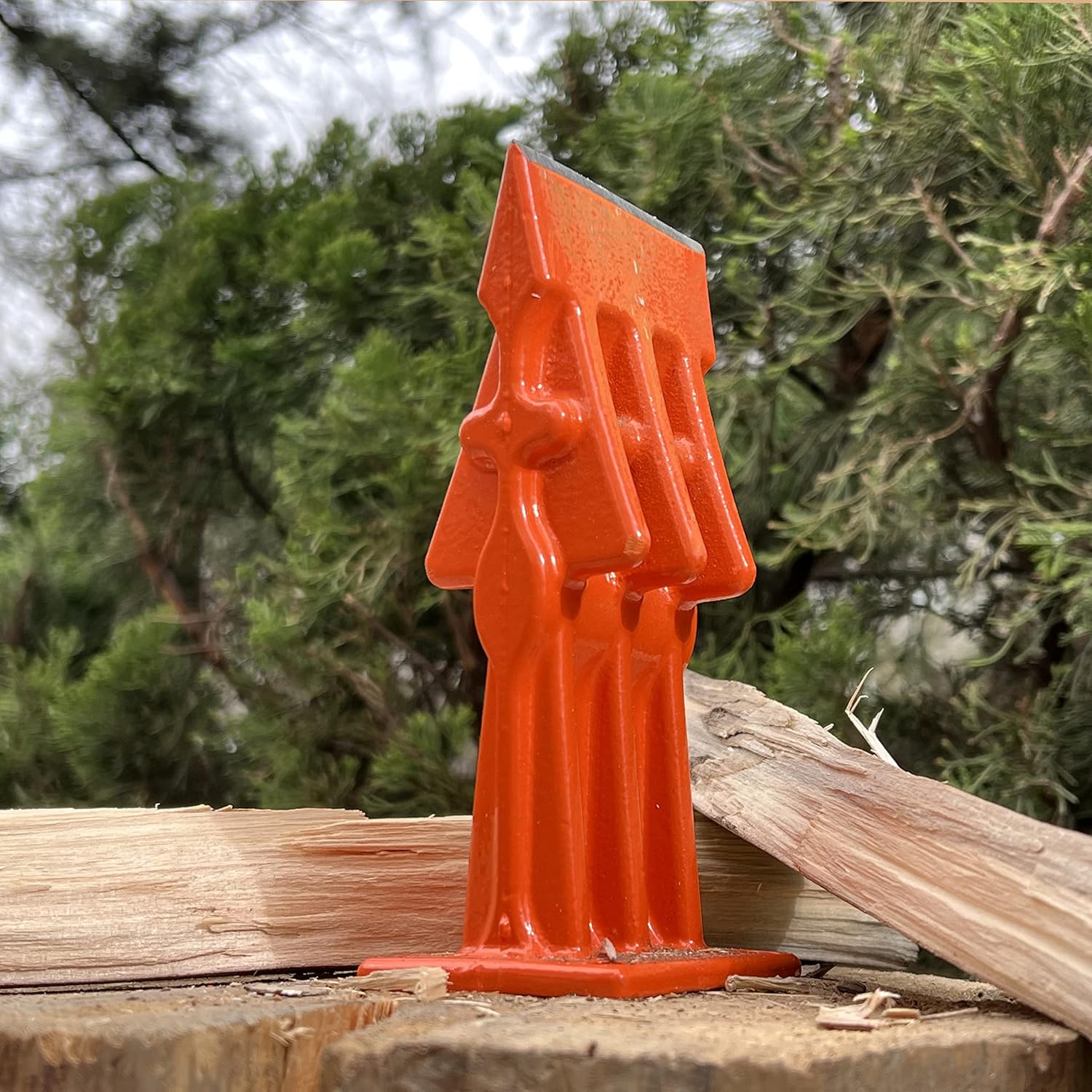 SPEED FORCE Firewood Spitter-Kindling Splitte-Log Splitter-Wood Splitter-Kindling Cracker – No Axe！Wedge Point Splits Firewood Pack of 2