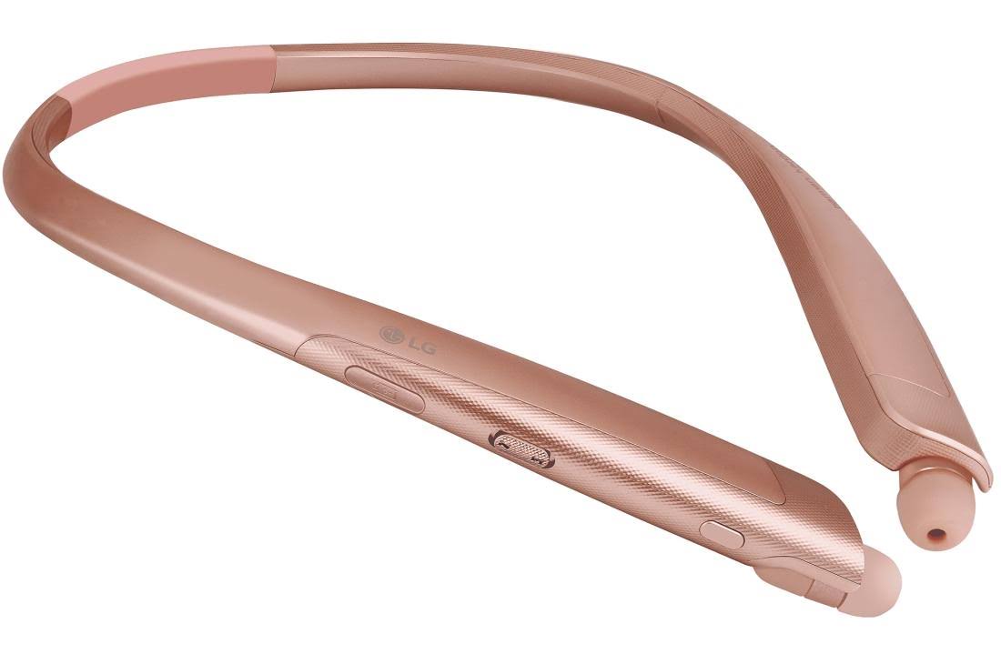 LG Hbs-1120 Tone Platinum SE Bluetooth Wireless Stereo Headset - Rose Gold