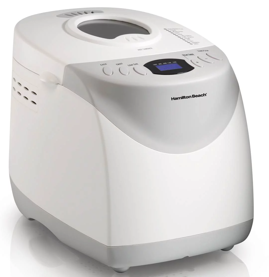 Hamilton Beach HomeBaker 2 Pound Automatic Breadmaker with Gluten Free Setting | Model# 29881