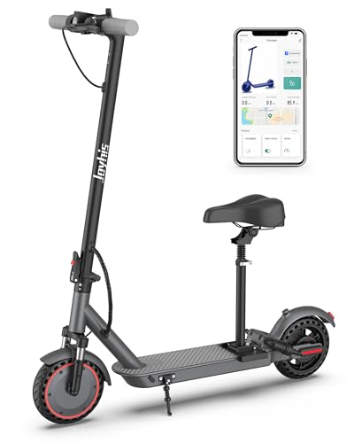 Electric Scooter with Seat, 500W Motor, 10