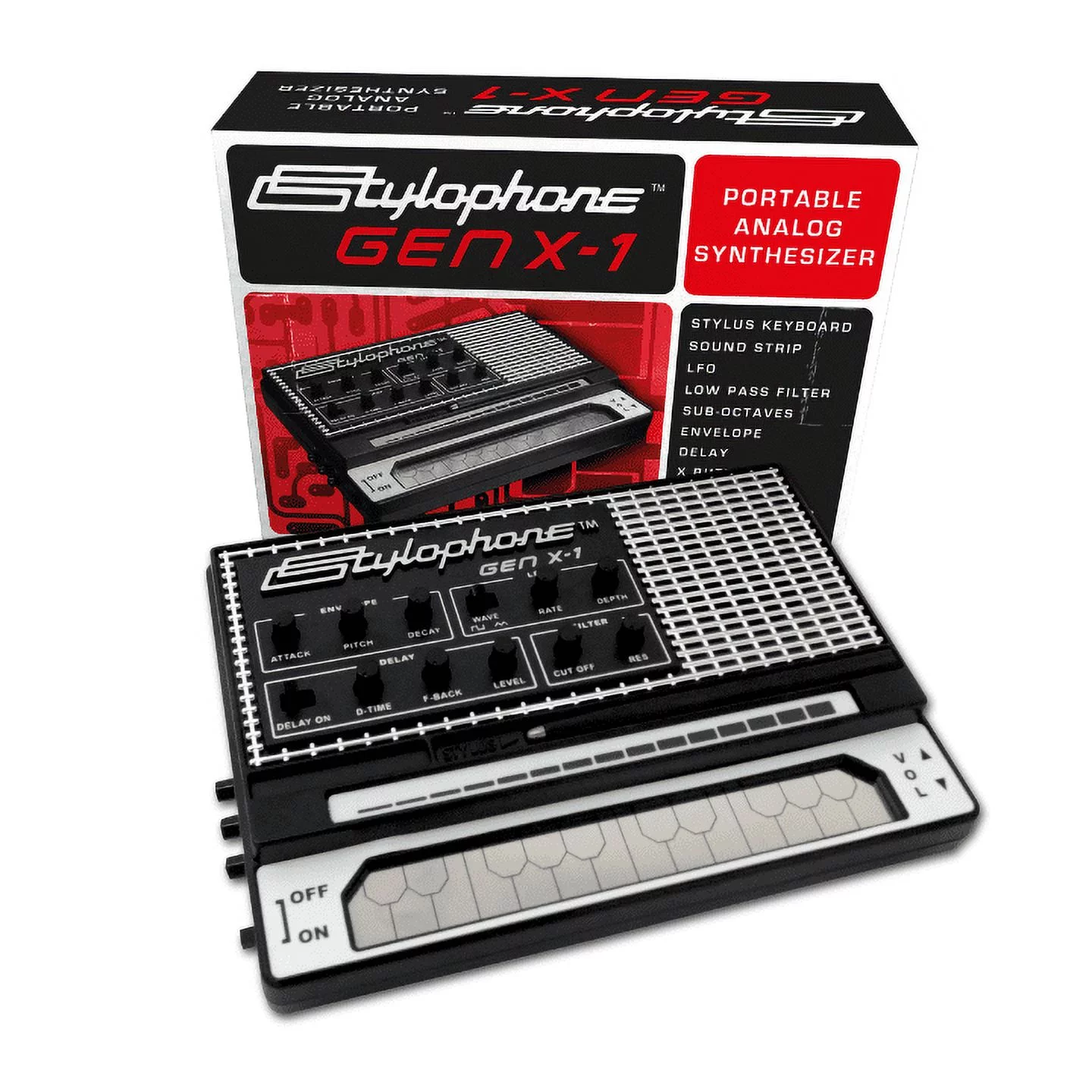 Stylophone Gen X-1 Portable Analog Synthesizer by Dubreq - Radiant Selections