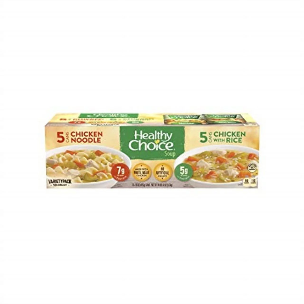 healthy choice variety pack soup, 10 pk./15 oz.