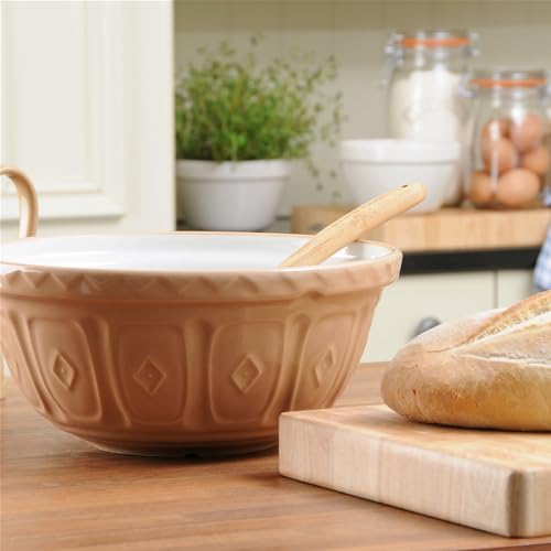 Mason Cash 2001.003 Mixing Bowl, 5.35-Quart, Beige